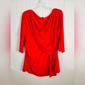 🔥Bundle 3/Ships Free🔥 Worthington Brand side shirred top 1X